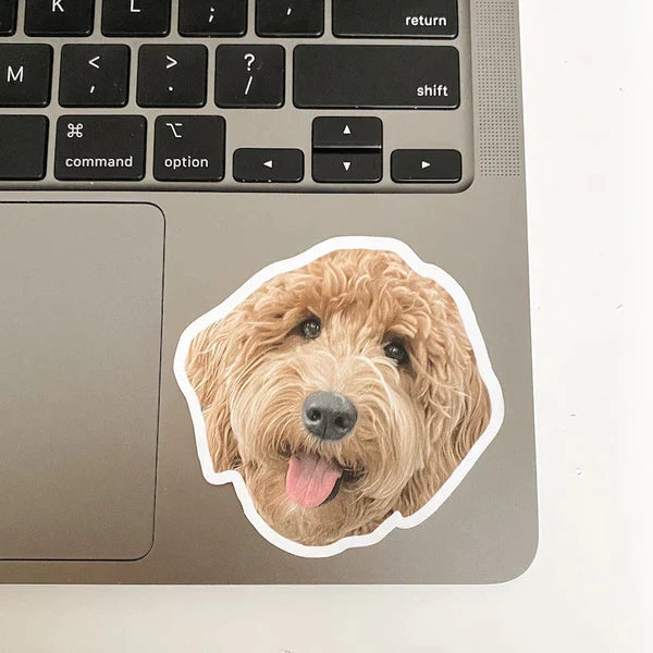 3x Adhesivo personalizado para su mascota
